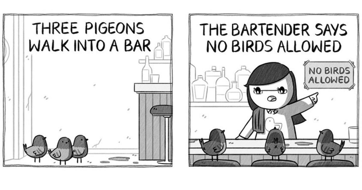 15 Relatable Comics for Anyone Who Has Ever Lived with a Partner or Had a Cat