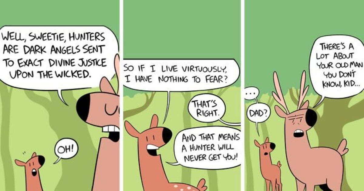 20 Adorably Awoo Silly Comics About Woodland Wolves by This Artist