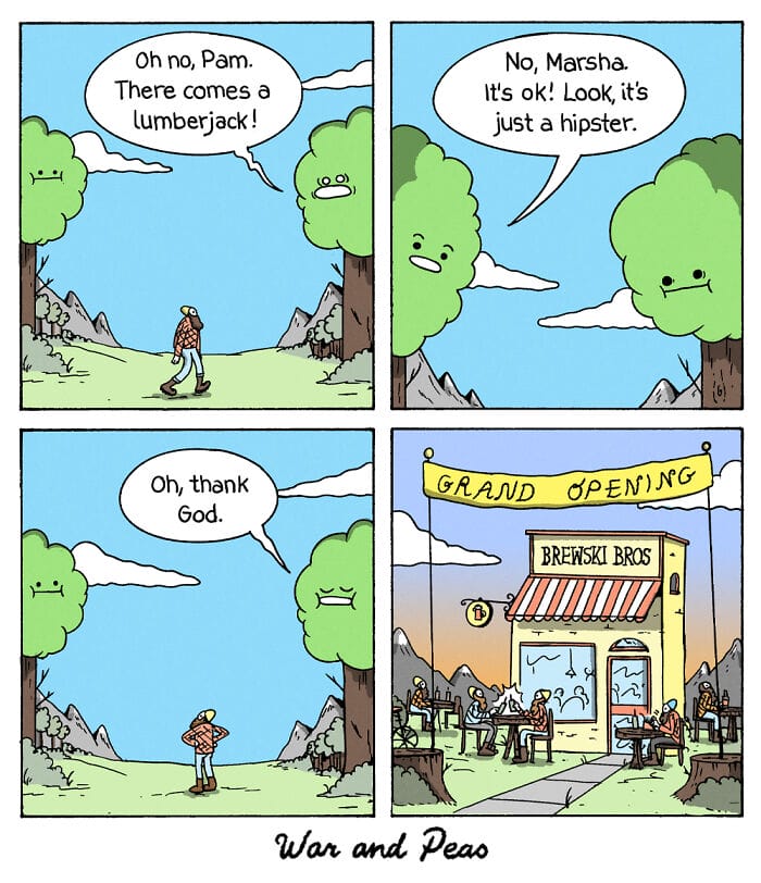 War and Peas Comics