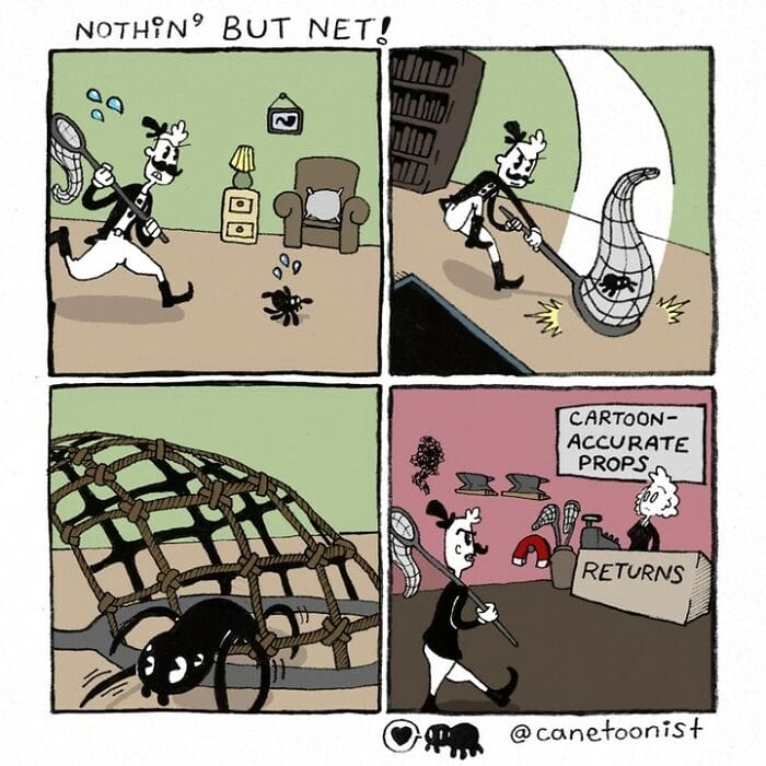 Canetoonist comics
