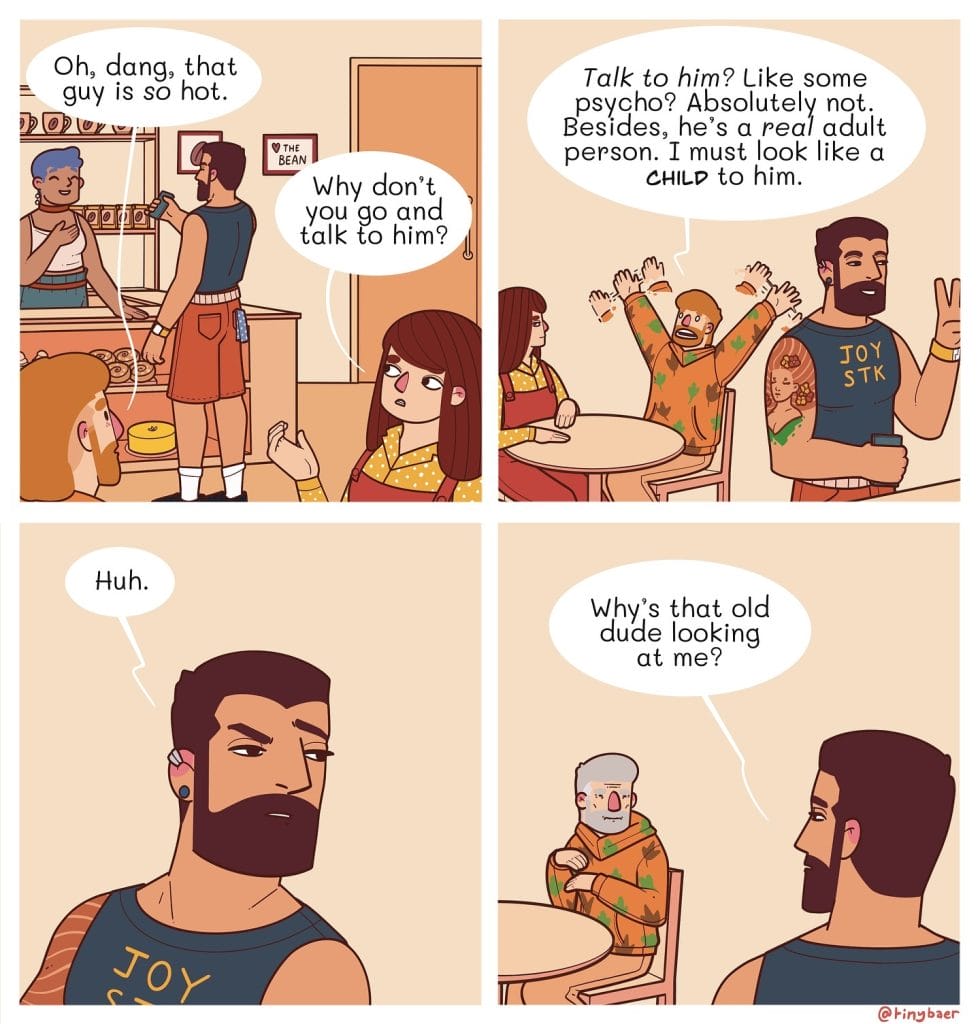tiny baer comics
