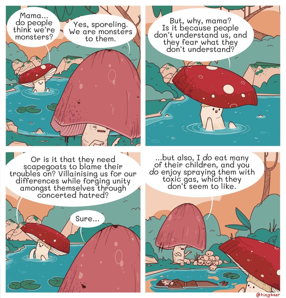 tiny baer comics